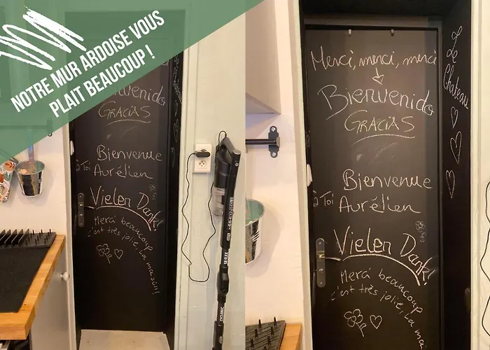 La Maison Des Plantes, Charmante, Atypique Et Cosy Pour 4 Personnes Avec Parking Et Jardin