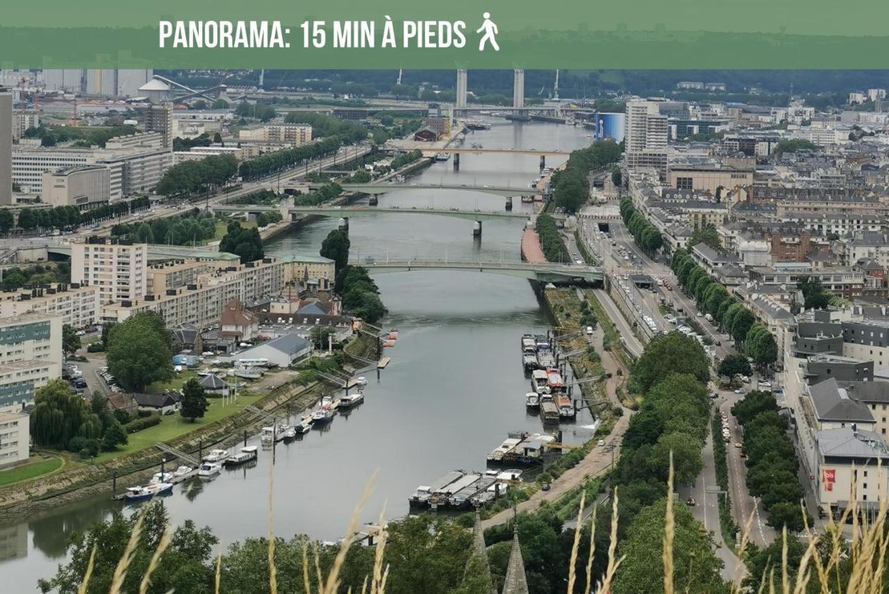 La Maison Des Plantes, Charmante, Atypique Et Cosy Pour 4 Personnes Avec Parking Et Jardin Rouen