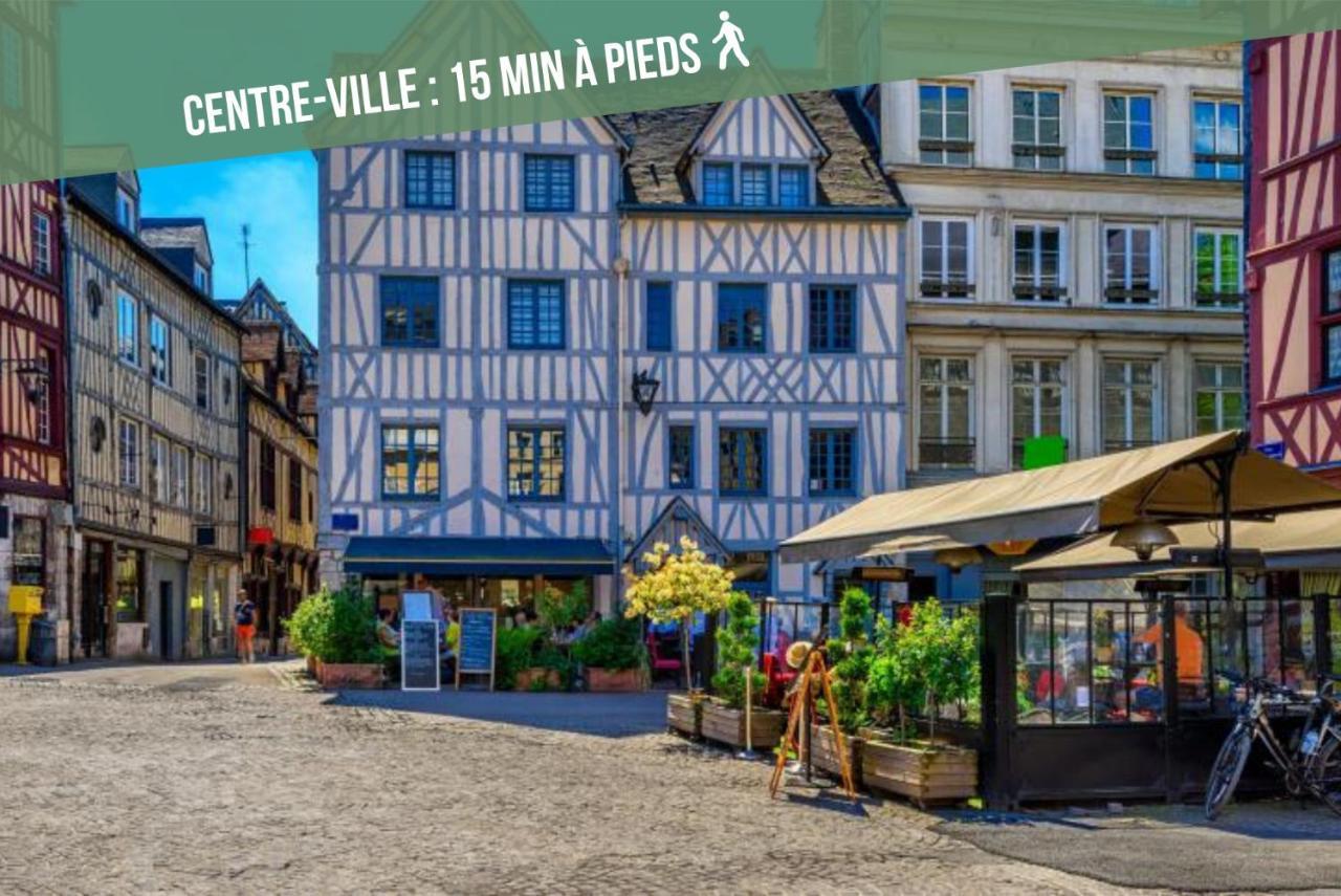 La Maison Des Plantes, Charmante, Atypique Et Cosy Pour 4 Personnes Avec Parking Et Jardin Holiday home Rouen